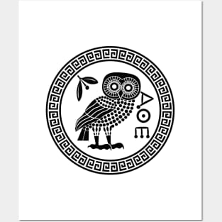 Greek Mythology | Owl of Athena Posters and Art